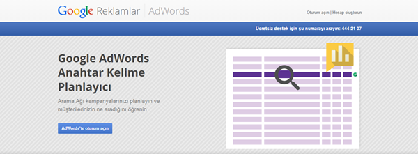 Google Keyword Tool Anahtar kelime aracı